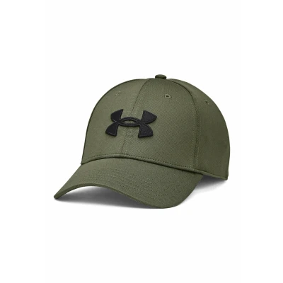 Image of Under Armour Mens Blitzing Cap Marine Green/Black M L
