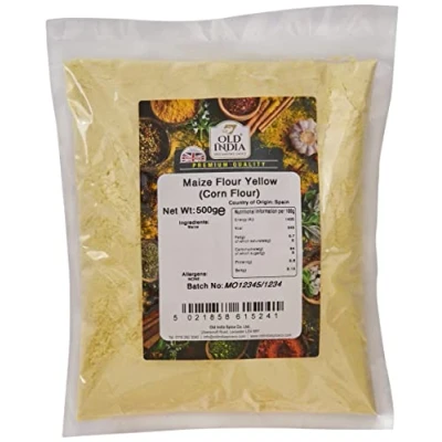Image of Old India Maize Flour Yellow (Corn Flour) 500g