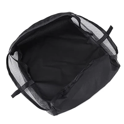 Image of Baby Stroller Bottom Storage Bag, Pram Buggy Pushchair Basket Shopping Case Organizer Bag with Magic Sticker