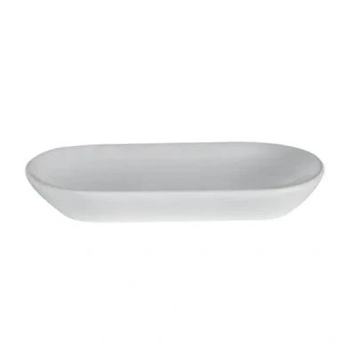 Image of Showerdrape Alto White Resin Bathroom Soap Dish