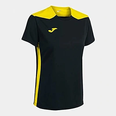 Image of Joma Championship Vi T Shirt Women Black Yellow