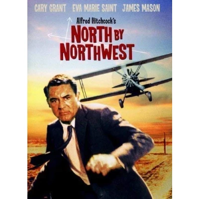Image of North By NorthWest Classic Movie Poster Various Sizes (A2 Size 42 x 61 cms)