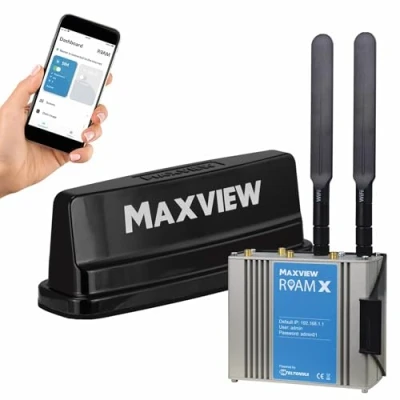 Image of Maxview MXL057/B Roam X Campervan WiFi System 5G Ready Antenna Black