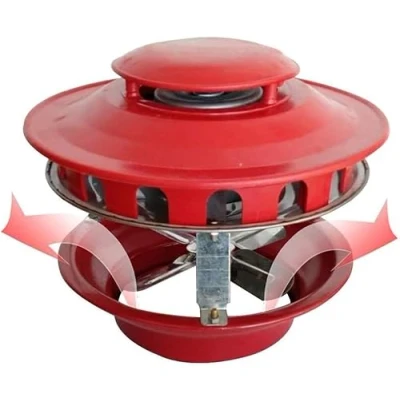 Image of BLUEZY Electric Chimney Fan Flue, 80W Draft inducer, Fireplace Exhaust Fan, Ventilation Fans Inducer for Barbecue Air Extractor A