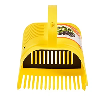 Image of Berry Picker Comb Plastic Blueberry Rake Scoop for Fruit Harvesting, Home Made Picker, Ergonomic Soft touch Handle Easy to Use 22x14x17cm