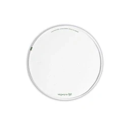 Image of Vegware 32oz Lined Paper Lid with Vents 1x300