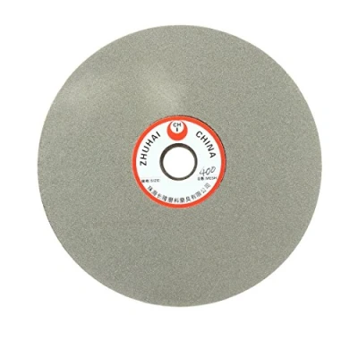 Image of Sourcingmap 6 inch Grit 400 Diamond Coated Flat Lap Wheel Grinding Disc Polishing Tool