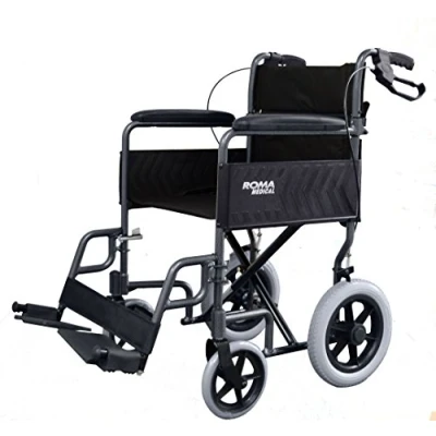 Image of Roma Medical Transit Wheelchair Lightweight 1235