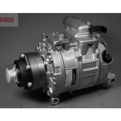Image of 4F0260805E AC Compressor DENSO DCP02015 7SEU17C PAG 46 R134a AUDI: A4 B8 Avant, Q7, B7 Avant