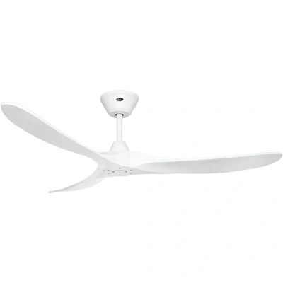 Image of CASAFAN Eco Genuino Ceiling Fan, Rotor Blade 1520 mm, Matt White/Matt White