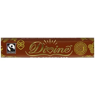 Image of Divine Fairtrade Milk Chocolate 40 g (Pack of 10)