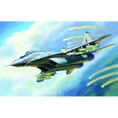 Image of Zvezda MiG 29S 1/144 Scale Russian Air Force SOU 29M4 Fire Control System Model Aircraft