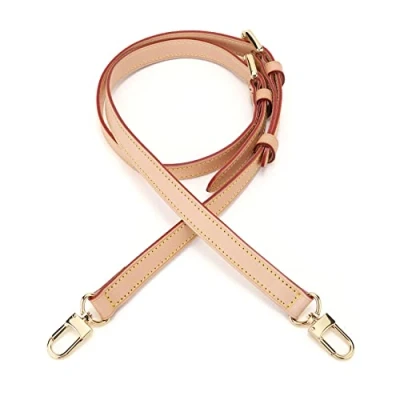 Image of Senral Bag Straps for Handbags Speedy 25 30 Graceful PM Artsy Adjustable Vachetta Leather Strap Shift Cross Body Replacement
