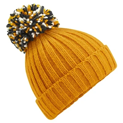 Image of Beechfield Hygge Beanie Mustard