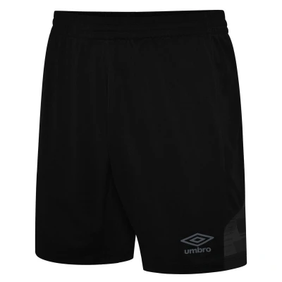 Image of Umbro Childrens Unisex Childrens/Kids Vier Shorts (Black/Carbon) Size 11 12Y