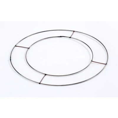 Image of 20 x Flat Wire Wreath Rings 8&quot; (20cm) Diameter