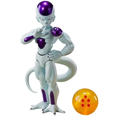 Image of Bandai Tamashii Nations BAS62977 DRAGON BALL Z Frieza Fourth Form Statuette S.H. Figuarts 12cm,Black
