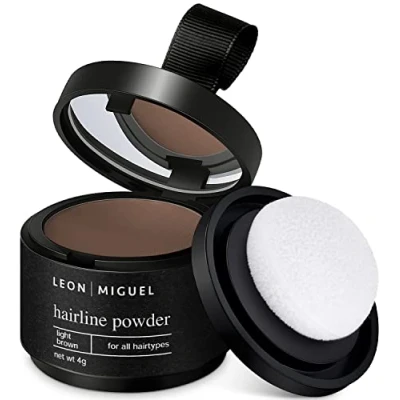 Image of LEON MIGUEL hair Line powder concealer/counter 4g thickening and filler with shadow make up waterproof (BLONDE)