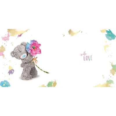 Image of Me To You Tatty Teddy 3D Luxury Keepsake Birthday Card, Just For 6 x Official Collection