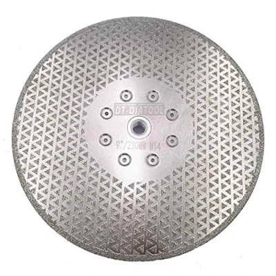 Image of DT DIATOOL Diamond Cutting and Grinding Discs 9 Inch / 230mm x M14 Both Side Coated Electroplated for Granite Tile Marble Stone