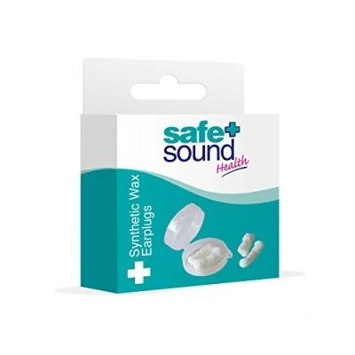 Image of Safe &amp; Sound Wax Ear Plugs 2 Pairs Per Pack