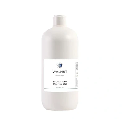 Image of Mystic Moments Walnut Carrier Oil 1 Litre Pure &amp; Natural Perfect for Hair, Face, Nails, Aromatherapy, Massage and Dilution Vegan GMO Free