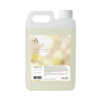 Image of Arran Sense of Scotland After The Rain Hair Shampoo (2 Litre/67floz) Bulk, Large Commercial Refill, Nourishing with Lime Rose &amp; Sandalwood Scent