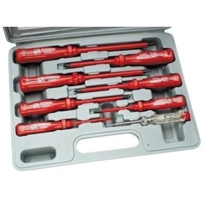 Image of Mannesmann M 1187 8 PL Screwdriver Set Pieces VDE GS