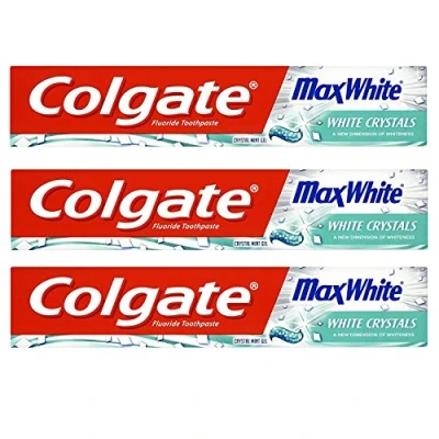 Image of Colgate Max White Toothpaste 75 ml, Pack of 3