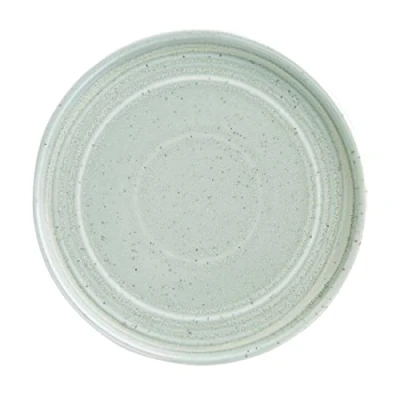 Image of Olympia Cavolo Flat Round Plates Spring Green 180mm (Pack of 6)