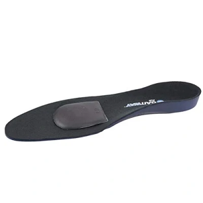 Image of Gaitway Classic Full Length Orthotic Arch Support Insoles with Pronation Control Microfibre Adjustable Dancer Pad Raise for Broad Ball of the Foot Pain &amp; Metatarsalgia Supplied to NHS Large Size