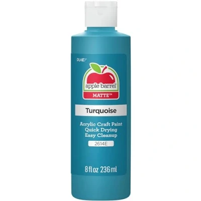 Image of Apple Barrel Acrylic Paint, Turquoise, 8 oz