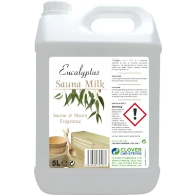 Image of Clover Chemicals Eucalyptus Sauna Milk (822) 5 LTR