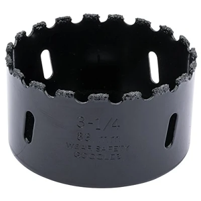 Image of Draper Tungsten Carbide Grit Hole Saw, 83mm