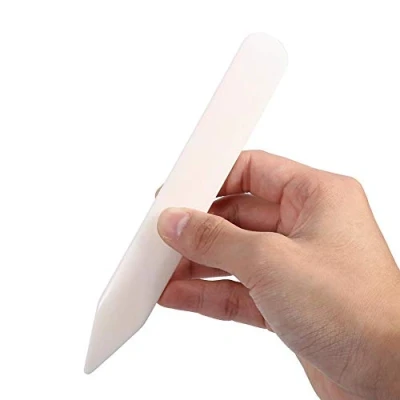 Image of Bone Folder Tool Crease Scoring Crafting Bookbinding Device6Inch Leather Lolding for Folding Paper Scrapbooking Other Garden Tools