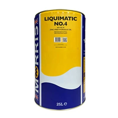Image of Morris Liquimatic No 4 ISO 32 Hydraulic Oil 25 litres