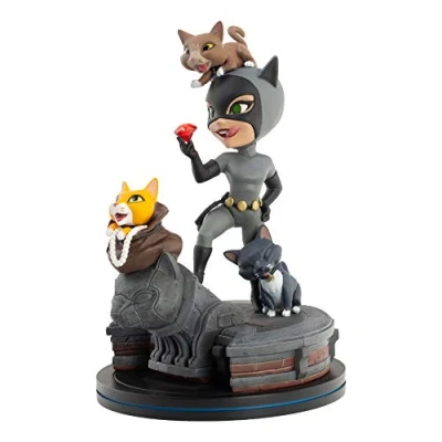Image of Quantum Mechanix Catwoman Elite Q Fig, One Size, DCC 0626