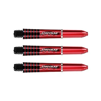 Image of WINMAU Prism Force Red Short Polycarbonate Dart Stems 1 set per pack (3 shafts in total)