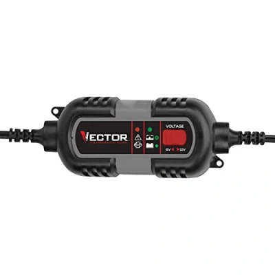 Image of VECTOR 1.5 Amp Battery Charger, Maintainer, Trickle BM315V, 6V and 12V, Fully Automatic