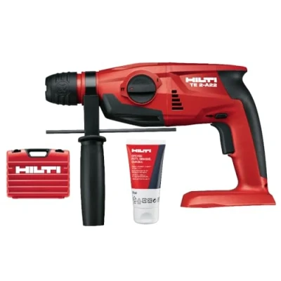 Image of Hilti TE 2 A22 SDS Plus Cordless Rotary Hammer, for Drilling and Hammer into Concrete, Masonry Stone, Tool case only (2034358)