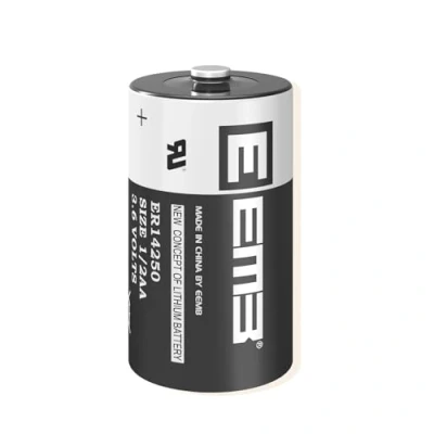 Image of EEMB ER14250 LS14250 1/2AA 3.6V 1200mAh Lithium Battery half aa batteries Li SOCL₂ Non Rechargeable for Dogwatch Dog Collar and Some of Movement Monitor/Home Security/Alarm System