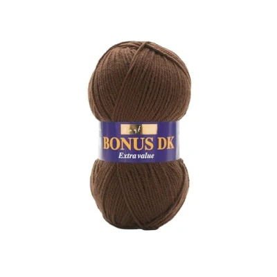 Image of Hayfield Bonus DK Double Knitting, Chocolate (947), 100g by Sirdar