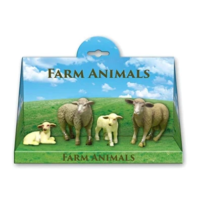Image of KandyToys TY0192 Sheep and Lambs Playset