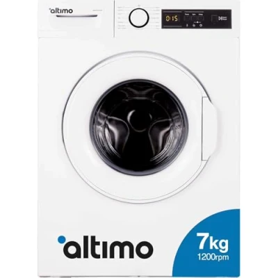 Image of Altimo AWM7122W Freestanding Washing Machine, 7kg Load, 1200prm, White [Energy Class D]