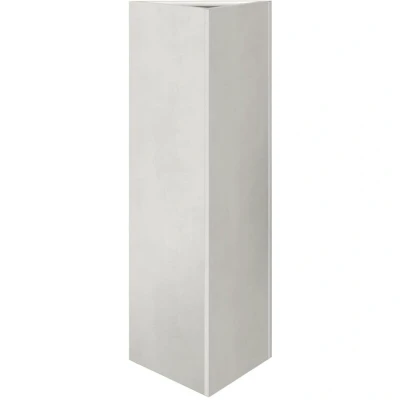 Image of vidaXL Garden Planter Triangular 30x26x75 cm Stainless Steel