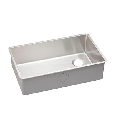Image of Elkay ECTRU30179R Crosstown Single Bowl Undermount Stainless Steel Kitchen Sink