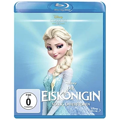 Image of Die Eiskönigin Völlig Unverfroren Disney Classics [Blu Ray] [2013] [Region a &amp; B C]