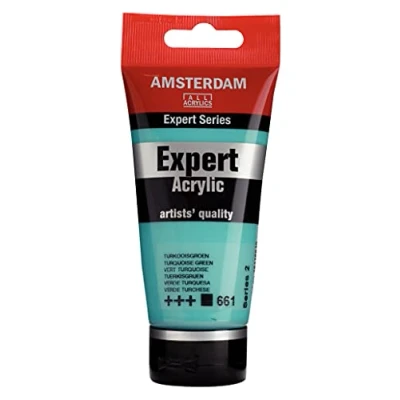 Image of Amsterdam Expert: Artists Acrylic Paint : 75ml series 2 Turquoise Green