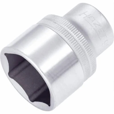 Image of 46805300000, 530052, ASE46805300000, VAG530052 Socket HAZET 900 27 DIN3124, ISO2725 1 Chrome Vanadium Steel Knurled