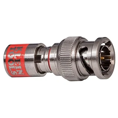 Image of Universal BNC Compression Connector RG59 Pk 10 Klein Tools VDV813 616 , Black